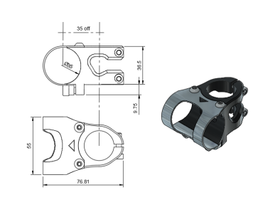 Dhsign Stem Hippo 35 x 35