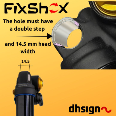 FixShox REVO FHIT Ohlins TTX22 Large Head + Combinazioni